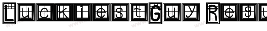 LuckiestGuy Regular字体转换